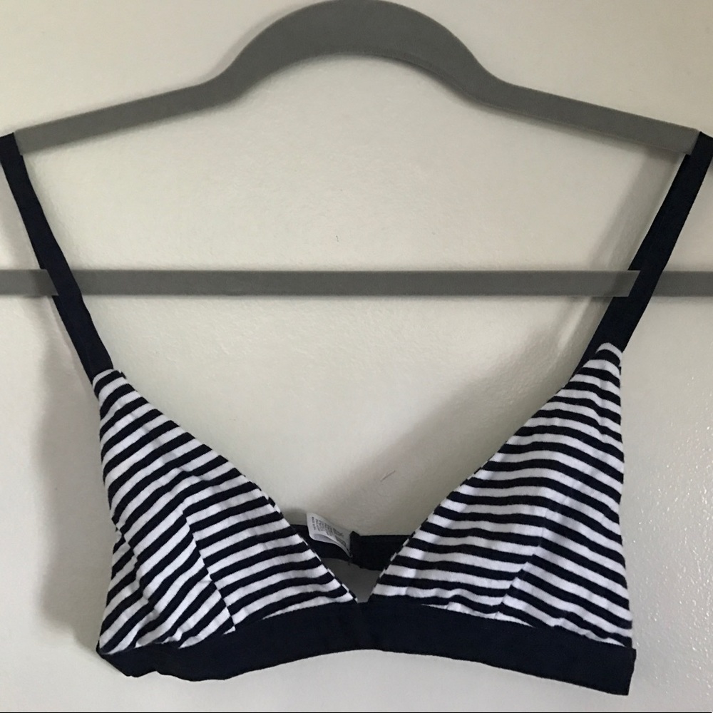 Brandy Melville Striped Bralette